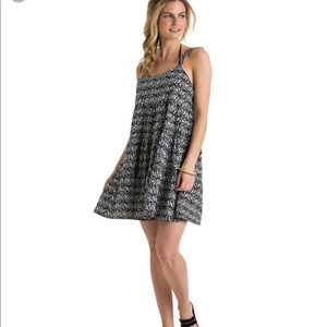 Vineyard Vines Tiered Kaleidoscope Geo Print Dress